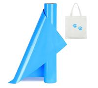 Youery Rollo de vinilo termoadhesivo para textiles 30 x 150cm, Rollos de HTV Vinilo Transferencia Térmica para Cricut y Silhouette Cameo, vinilo textil termoadhesivo para Ropa De Bricolaje (azul)