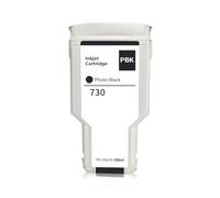 YOUEXPERT 730XL P2V73A - Cartucho de tinta compatible con HP 730 PBK para impresoras DesignJet T1600 T2600 T1700 MFP Series (negro fotográfico, 300 ml)