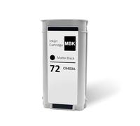 YOUEXPERT Cartucho de tinta remanufacturado de 72 MBK para HP 72 C9403A negro mate de alto rendimiento DesignJet T1100, T1120, T1200, T610, T620, T770, SD Pro MFP, T1100ps, T1120 SD-MFP, T1300 (130