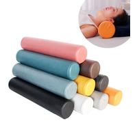 YOUGANG Almohada cervical de 10/12/15/20 cm, almohada cervical impermeable, almohada cervical para sofá, cojín para reposabrazos de sofá, alivio del dolor (amarillo, 12 x 40 cm)
