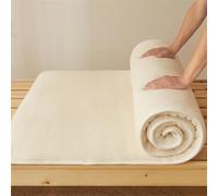 YOUGANG Colchón de futón, colchón de algodón acolchado japonés, cubrecolchón de cama, tapete tatami para dormitorio, colchón plegable enrollable (200 x 230 cm)