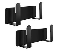 YOUGRIDDA Estante de Tapa del Pote, Soporte para Organizador de Tapa de Cacerola de Acero Inoxidable 304 Montado en la Pared, Conjunto de 2, 3M Autoadhesivo(Negro, Juego de 2)