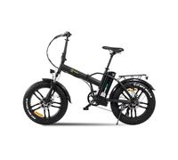 Youin Texas Black V3 Bicicleta Eléctrica Urbana Todoterreno Ruedas Fat 20" Plegable Negro