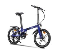 Bicicleta eléctrica YOUIN Marbella BK1350 plegable motor 250W frenos hidráulicos batería extraíble