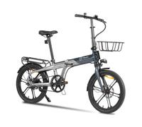 Bicicleta eléctrica YOUIN Praga Pro BK1850 plegable aluminio correa Gates 250W 60km FAT