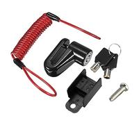 Youin Sistema Antirrobo Universal para Patinetes y Bicicletas, 8-10 Pulgadas, Compatible con Frenos de Disco y cordón acero trenzado