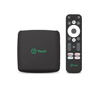 Youin You-Box EN1040K - TV box Android 4K UHD - Asistente de Google y Chromecast integrado - Producto Exclusivo Amazon, negro