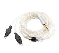 Youkamoo Cable de actualización de audio de repuesto para auriculares Sennheiser HD650, HD600, HD580, HD660S, HD660S2, HD58X, Massdrop HD6XX, cable de cobre chapado en plata de 3,5 mm, 3 m