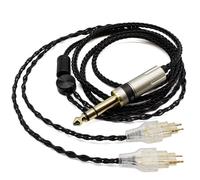 Youkamoo Cable de actualización de repuesto de 6,35 mm compatible con Sennheiser HD580 HD600 HD650 HD660S HD58X HD6XX auriculares de actualización (1,52 m)