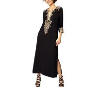 YouKD Vestido Largo de Kaftan Largo de Verano para Mujer Traje de Baño Bohemio Batas de Playa
