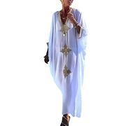 YouKD Vestido Largo de Kaftan Largo de Verano para Mujer Traje de Baño Bohemio Batas de Playa