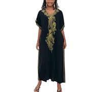 YouKD Vestido Largo de Kaftan Largo de Verano para Mujer Traje de Baño Bohemio Batas de Playa