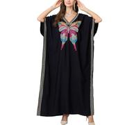 YouKD Vestido Largo de Kaftan Largo de Verano para Mujer Traje de Baño Bohemio Batas de Playa
