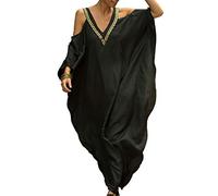 YouKD Wemon's Summer Long Kaftan Maxi Dress Bohemian Swimsuit Beach Cover Up Robes