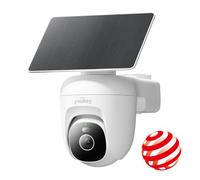 youkey Cámara de seguridad solar inalámbrica para exteriores, grabación AOV 24/7, detección de personas/vehículos con IA de 25 m, noche de color de 2.5K, sin suscripción, panorámica/inclinación de 360