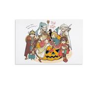 YOUMAN Póster popular de anime de Witch Hat Atelier para pared, arte decorativo para pared, decoración moderna, 40 x 60 cm