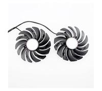 YOUMEINU 2pcs / Lote 9 5mm PLD10010S12HH Ventilador más Fresco Compatible con MSI GTX 1060 1070 1080 TI RX 470 570 RX580 Gaming X GPU Ventilador de la Tarjeta de Video PLD10010B Perfection