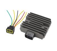 Youmero Compatible con para WR250 X 2008-2011 para WR250R 2008-2016 para SR400 2015-2016 Rectificador Regulador De Motocicleta 4XY-81960-00 rectificador Motocicleta(Regulator with Plug)