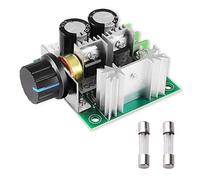 Youmile 12V ~ 40V 10A PWM DC Controlador de velocidad del motor Regulador de voltaje Módulo de control de velocidad del motor para Arduino con 2PCS 10A Fusible de vidrio