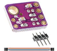 Youmile 2.5V-5V SHT31 Módulo de sensor de temperatura y humedad Módulo de sensor de salida digital IIC I2C Interfaz 3.3V GY-SHT31-D con cables Dupont macho y hembra para Arduino