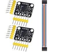 Youmile 2 PCS Sensor de rango VL6180 VL6180X, Módulo de sensor de medición de distancia óptica Sensor de reconocimiento de gestos Sensor de luz ambiental DC 3-5 V