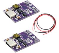 Youmile 2 piezas PD/QC/AFC módulo de disparo de señuelo de carga rápida 5V 9V 12V 15V 20V salida de voltaje fijo Tipo-C QC AFC PD2.0 PD3.0 con cable rojo y negro de 26awg