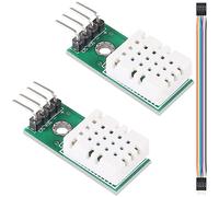 Youmile 2 piezas SHTC3 Sensor digital de temperatura y humedad de alta precisión La comunicación I2C es mejor que el módulo de medición con cable Dupont