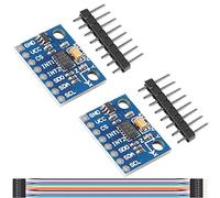 Youmile 2 uds GY-291 ADXL345 IIC/SPI Digital 3-Axis Aceleración del módulo de inclinación por gravedad con pinheader Cable DuPont para Arduino