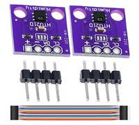 Youmile 2 uds HTU21D módulo de sensor de temperatura y humedad salida Digital IIC I2C interfaz módulo de 3,3 V para Arduino con cable Dupont