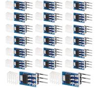 Youmile 20 piezas 3.3V DC-DC Módulo de potencia reductor 4.75V-12V a 3.3V Regulador de voltaje Fuente de alimentación descendente Módulo Buck 800mA Bajo consumo de energía con disipador de calor