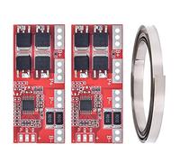 Youmile 2PCS 4S 30A 14.4V 14.8V 16.8V Placa de protección de batería de litio 18650 Placa de protección de módulo de cargador para batería de litio de iones de litio con tira de níquel