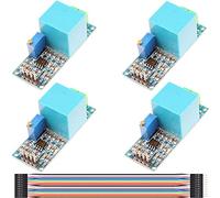 Youmile 4 piezas 5-30 V ZMPT101B Módulo de transformador de voltaje, salida activa monofásica, placa de sensor de voltaje de CA, voltaje de fuente de alimentación con línea Dupont