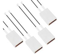Youmile 4 piezas Elemento calefactor PTC Placa calefactora núcleo calefactor eléctrico temperatura constante CA/CC 220 V/150 ℃/3-8 W carcasa de aluminio