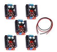 Youmile 5Pack Step Up Boost Converter Module 150W DC-DC 10-32V a 12-35V Regulador de voltaje de potencia ajustable con cable 24AWG