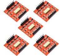 Youmile 5PACK Tarjeta de expansión TLP281 Módulo de optoaislador de 4 canales y 4 canales IC para placa de expansión para Arduino Aislamiento de optoacoplador de alto y bajo nivel