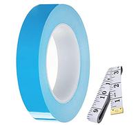 Youmile Cinta adhesiva de doble cara conductora térmica de 20 mm x 25 m Cinta adhesiva térmica Cinta de enfriamiento para disipadores de calor, luces LED, chip IC, CPU, GPU con cinta métrica de 1,5 m