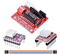 Youmile Control Extension Shield Board Controlador de motor paso a paso para impresora 3D con cable A4988 DRV8825 DuPont, para accesorios de impresora A4988 DRV8825
