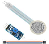 Youmile FSR402 Sensor de presión de película delgada Presión de resistencia + Módulo de conversión de voltaje lineal, con cable DuPont para Arduino 51 MCU STM32