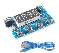 Youmile módulo de celda de carga digital HX711 Módulo A/D Pantalla de sensor de presión de peso Medidor de pesaje de 24 bits Medidor de pantalla de escala electrónica con cable micro USB