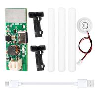 Youmile Módulo humidificador,DIY atomizador,Tipo-c USB Touch interruptor atomizador humidificador módulo 5V Ultrasonic Atomizer Mist Maker con soporte hisopo de algodón usb a Tipo-c cable