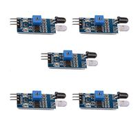 Youmile - Paquete de 5 módulos infrarrojos de sensor de evitación de obstáculos por infrarrojos para Arduino Smart Car Robot 3 hilos