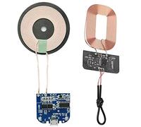 Youmile Qi Módulo de receptor de placa de cargador inalámbrico estándar 5V 2A 10W Micro USB para teléfono móvil Carga rápida DIY con QI TI Módulo de carga Placa de circuito PCBA