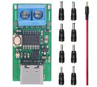 Youmile Type-C USB-C Módulo de disparo de carga rápida PD2.0 3.0 a DC Decoy Disparador de carga rápida ZY12PDN con cable DC macho Kits de adaptador de corriente DC