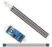 Youmile ZD10-100 Sensor de presión de película delgada Presión de resistencia + Módulo de conversión de voltaje lineal, con cable DuPont para Arduino 51 MCU STM32