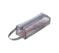 YOUNAFEN Bolsa de maquillaje transparente para viajes, bolsa de maquillaje transparente de gran capacidad, organizador de artículos de aseo, Como se muestra en las fotos, M, Viajes