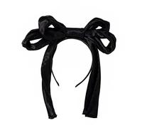 YOUNAFEN Diadema para el pelo para mujer, diadema con bonitos lazos grandes, accesorios para el cabello Lolita para fiestas, espectáculos