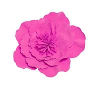 YOUNAFEN Gran sombrero floral para las mujeres flor Fascinator sombrero grande flor diadema flor tocado diadema para disfraz tocado, red rose, 1 unità (Confezione da 1)