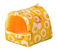 YOUNAFEN Hamaca para mascotas, decoración de hábitat, jaula, cama de descanso, hurones, hamaca de juego, hamaca de otoño e invierno, suministros para mascotas