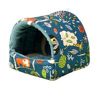 YOUNAFEN Hamaca para mascotas, decoración de hábitat, jaula, cama de descanso, hurones, hamaca de juego, hamaca de otoño e invierno, suministros para mascotas