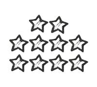 YOUNAFEN Juego de 10 pinzas para el pelo con lentejuelas y estrellas para mujer, accesorios de peinado, pasadores estéticos para el cabello para mujer